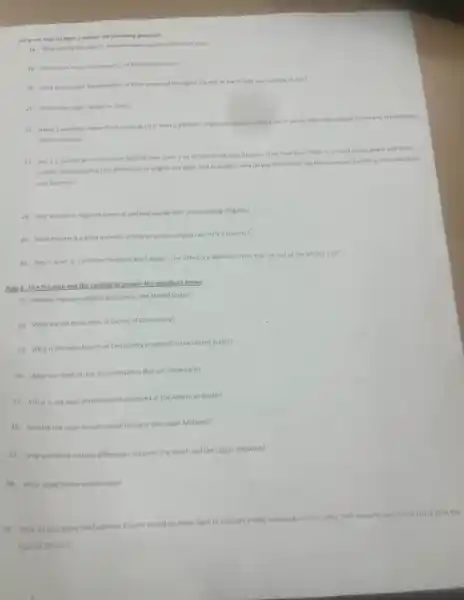 using the map on page 2 answer the jomowing quesnons
18. What are the four blamic denominations represented on the map?
19. What is the major demomination of Islam found in tran?
20. What is the major denomination of Islam practiced througout the rest of the middle east outside of iran?
21 What is the major religion in israel?
22. Name 3 countries where there seems to be at least 2 different religions or denominations which would affect the cultural norms and expectations
of their country?
23. Iraq is a country which American Soldiers have spent a lot of time in the past 20 years. They have been there to try and create peace and stop
conflict. Understanding that differences in religion can often lead to conflict, why do you think there has been constant conflict in traq over these
past 20 years?
24. Why are ethnic religions better at unifying people than universalizing religions?
25. What country is a great example of how an ethnic religion can unify a country?
26. Why is Israel at a constant threat of war? What is the difference between them and the rest of the Middle East?
Pake 3-Use the map and the reading to answer the questions below
27. What is the main religion practiced in the United States?
28. What are the three main branches of Christianity?
29. What is the main branch of Christianity practiced in the United States?
30. What are some of the denominations that are Protestant?
31. What is the main denomination practiced in the American South?
32. What is the main denomination found in the Upper Midwest?
33. Why are there cultural differences between the South and the Upper Midwest?
34. What does conservative mean?
35. Why do you think the Lutheran Church would be more likely to support a new,changing cultural value
such as same sex unions more than the
Baptist Church?